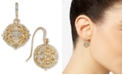 Charter Club Crystal Filigree Drop Earrings, Created for Macy's 
